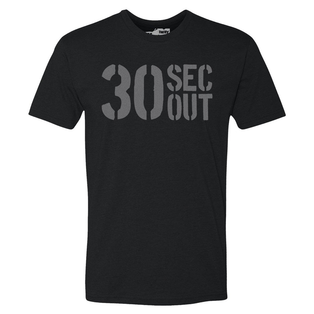 Men’s XL 30secout brand blackout NWT TEE